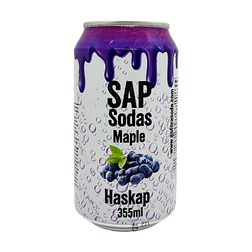 SAP Sodas Maple Haskap 24 Case Flat