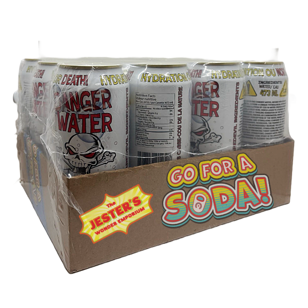 Danger Water Carbonated 12 Pack