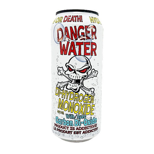 Danger Water Carbonated 473ml