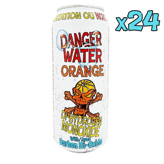 Danger Water Orange 24 Case Flat