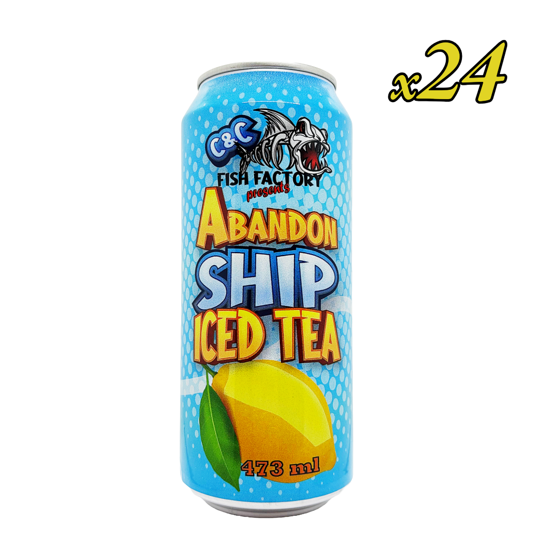 Abandon Ship Iced Tea 24 Case Flat