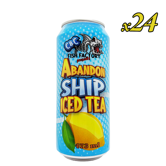 Abandon Ship Iced Tea 24 Case Flat