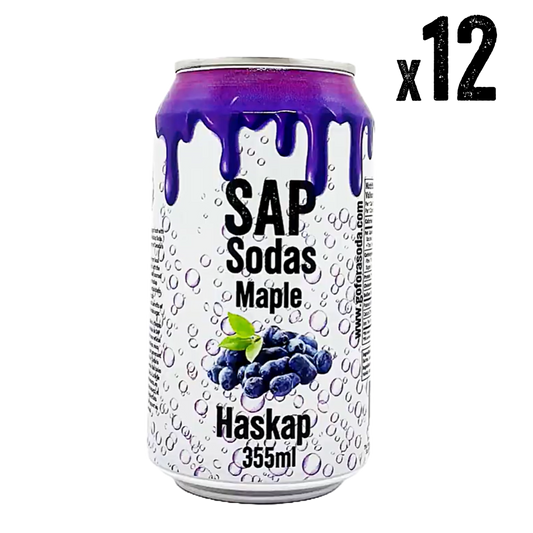 SAP Sodas Maple Haskap 12 Pack
