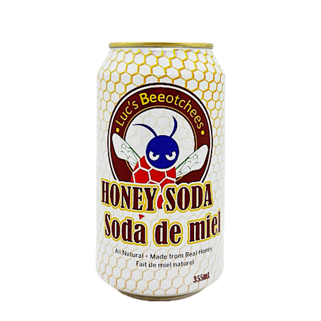 Luc's Beeotchees Honey Soda 355ml [Pickup]