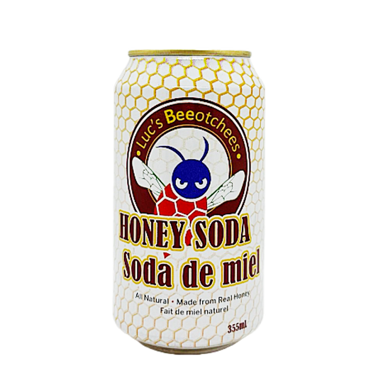 Luc's Beeotchees Honey Soda 355ml [Pickup]
