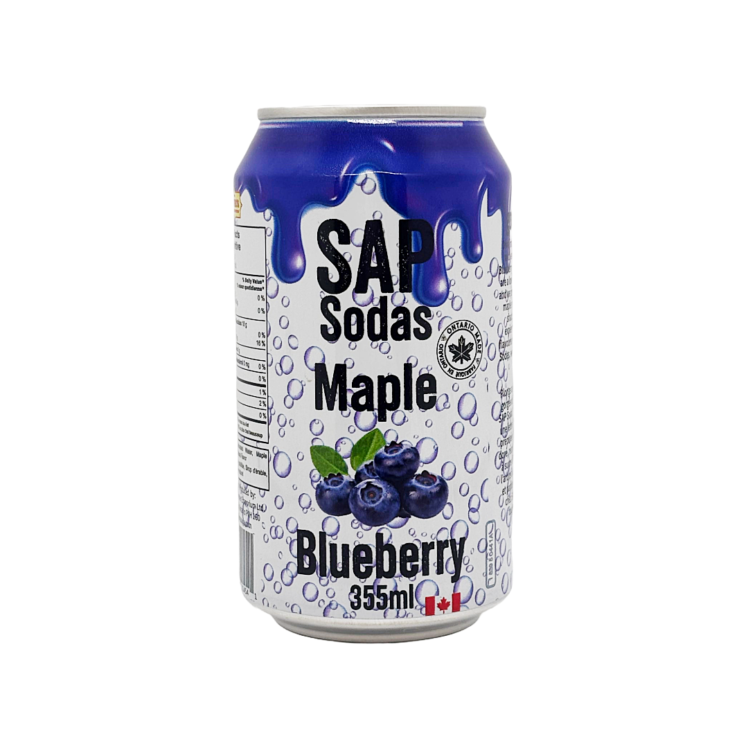 SAP Sodas Maple Blueberry 355ml