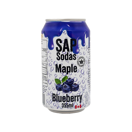 SAP Sodas Maple Blueberry 355ml